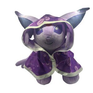 Espeon Build-A-Bear Pokemon Plush W/ Purple Pokeball Cape